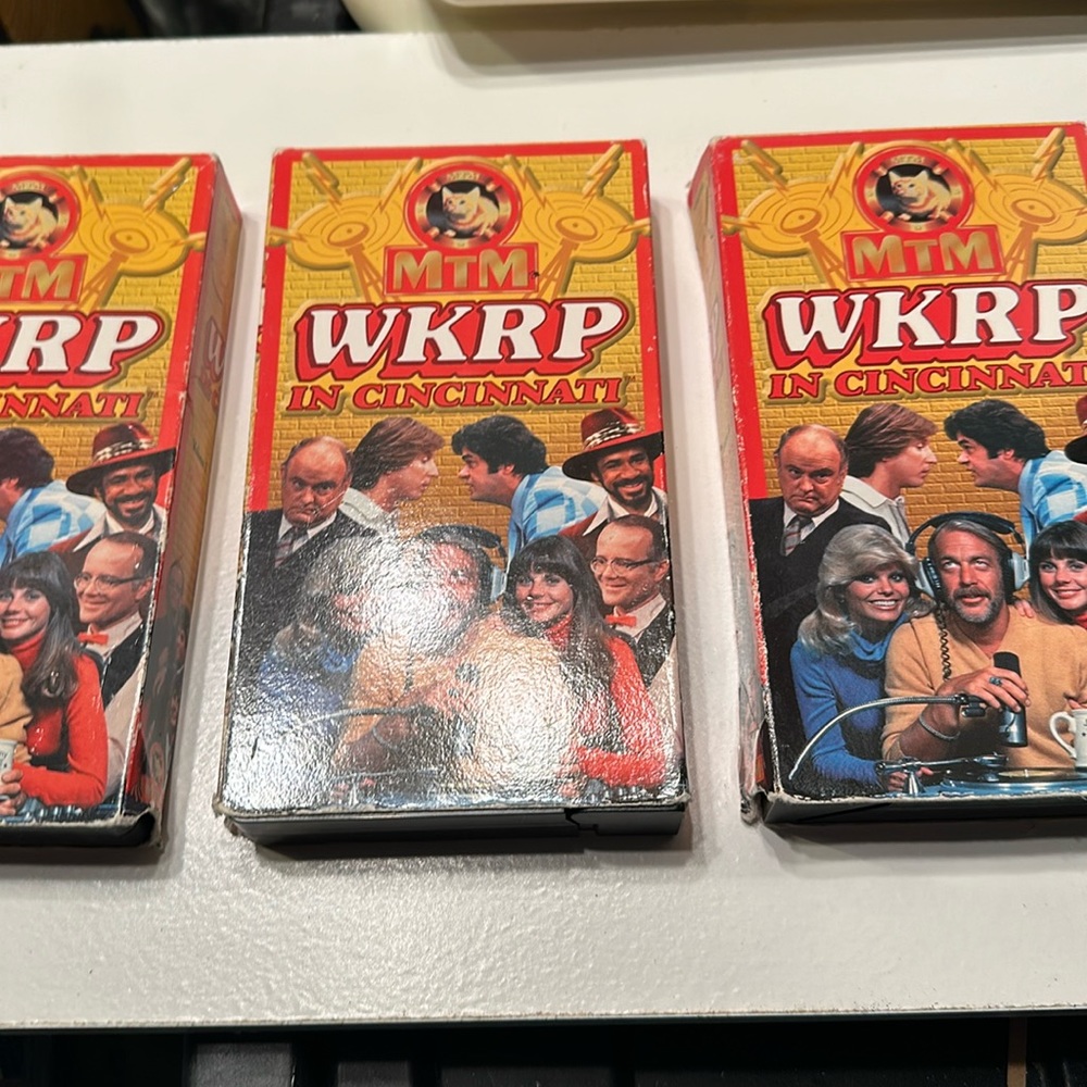 WKRP in Cincinnati Vol. 1-3 VHS